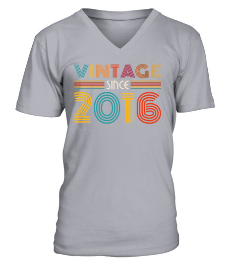 Vintage Since 2016 Men's V-Neck T-shirt