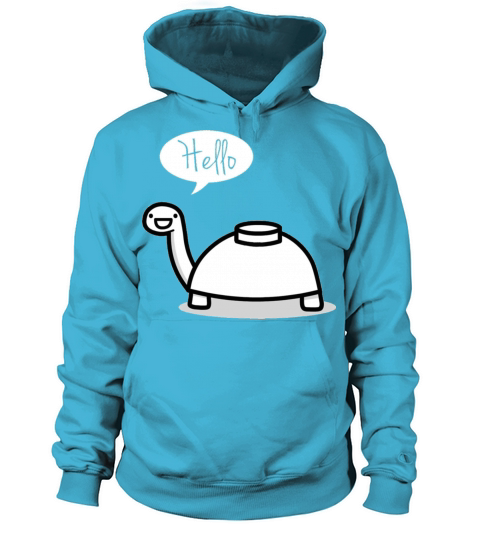 Mine turtle stops by to say hello Women's Hoodie