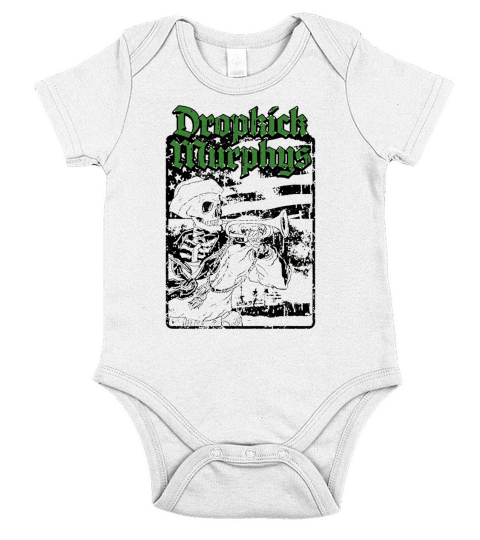 Dropkick Murphys Trumpeter Short Sleeve Baby One-Piece