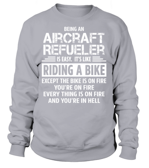 Aircraft Refueler Women's Sweatshirt