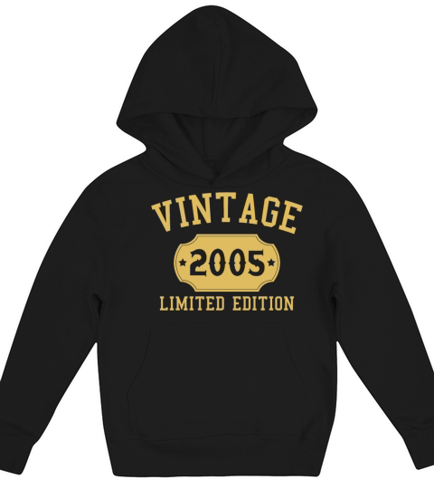 VINTAGE 2005 Kids Hoodie