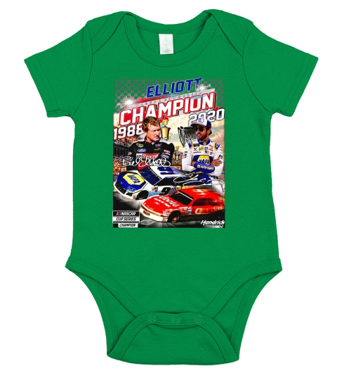 Elliott champion 1988 2020 Short Sleeve Baby One-Piece