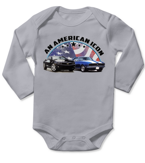 American Pair Long Sleeve Baby One-Piece