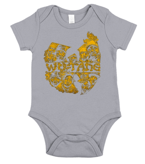 WUTANG FOREVER Short Sleeve Baby One-Piece