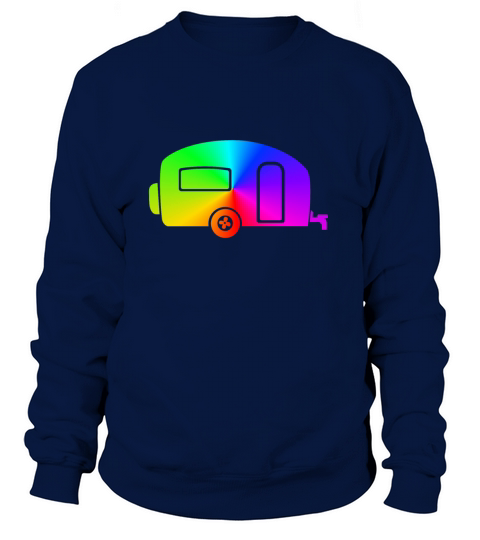 Caravan Camping Camper Caravan Outdoor RV Gift Women's Sweatshirt