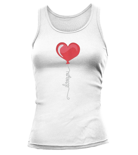 I love you Balloon Graphic Tank top Woman