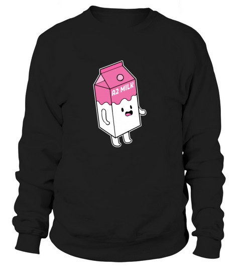 Anime A2 Milk Milkshake Foodie Milking Manga Gift Women's Sweatshirt