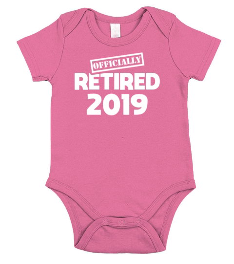 Officially Retired 2019 Short Sleeve Baby One-Piece