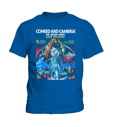 Coheed and Cambria The Amory Wars Game Program Kids T-Shirt