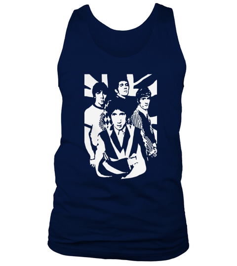 Retro Graphic The Who Band Artwork Tank Top Unisex