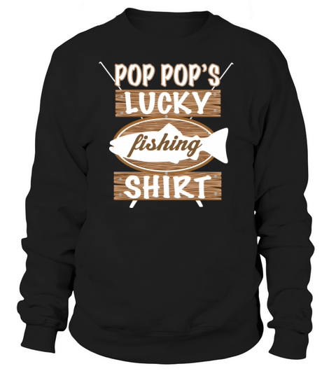 PopPop Lucky Fishing Shirt Women's Sweatshirt