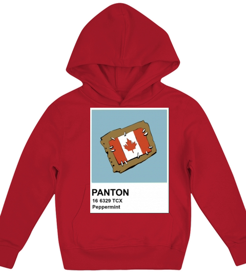 Canada Flag Instax Kids Hoodie