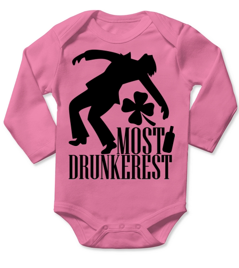 Most drunkerest Long Sleeve Baby One-Piece