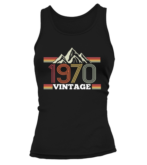Birthday 1970 vintage Women's Tank Top