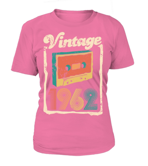 Vintage 1962 - 60 years old - 60th birthday gift T-Shirt Woman