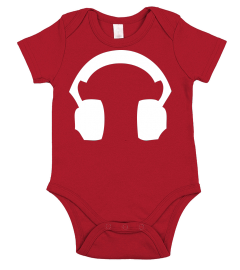 Wireless Headphones Short Sleeve Baby One-Piece
