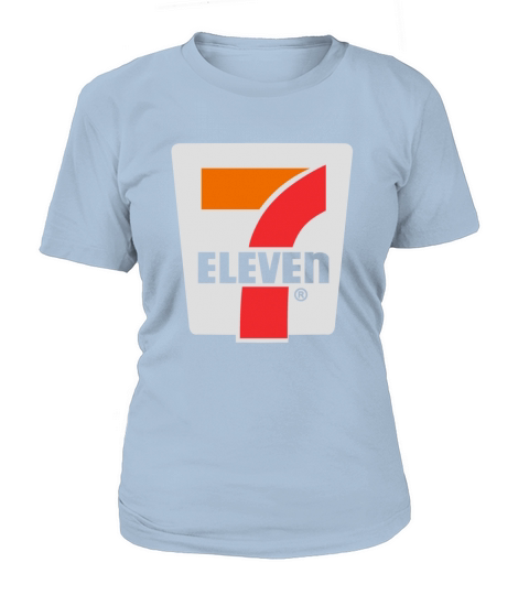 7-11 Logo Simple T-Shirt Woman