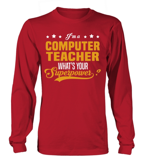 Computer Teacher Women's Long Sleeve