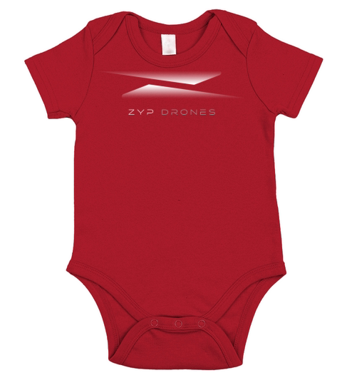 ZYP Drone Logo T Short Sleeve Baby One-Piece