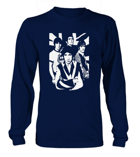 Retro Graphic The Who Band Artwork Long sleeved Unisex