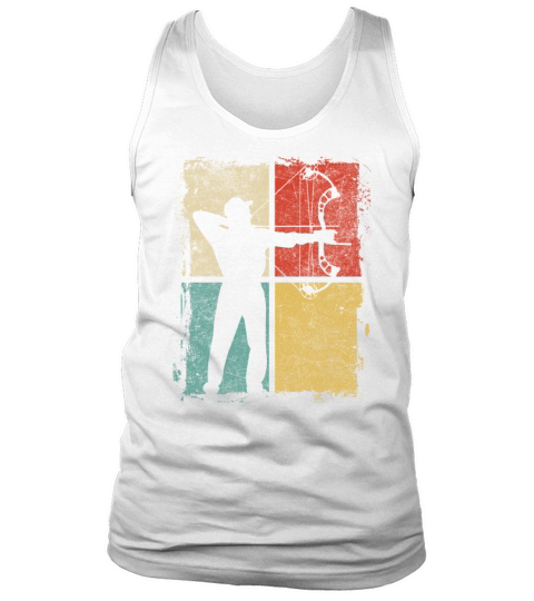 Vintage Bowhunter Archery Compound Bow Tank Top Unisex