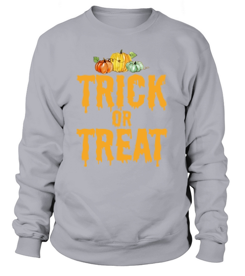 Trick or Treat Halloween Pumpkin Women's Sweatshirt