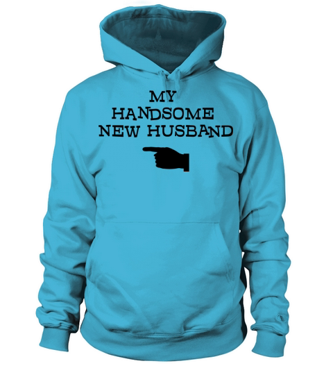 Just Married My Handsome New Husband Women's Hoodie
