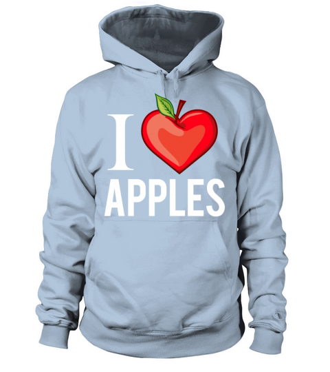 I Love Apples Women's Hoodie