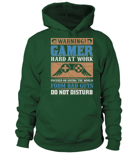 Warning Gamer do not disturb Women's Hoodie