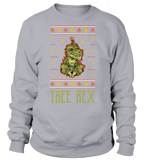 Dinosaur Funny Ugly Christmas Sweater Gift Women's Sweatshirt