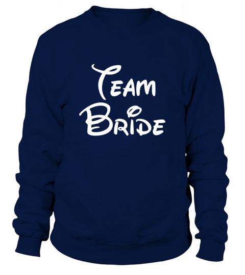 SS-13010 Disney Team Bride white Men's Sweatshirt