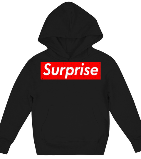 SURPRISE SUPREME RED LABLE USED Kids Hoodie