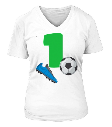 1st birthday V-neck T-Shirt Woman