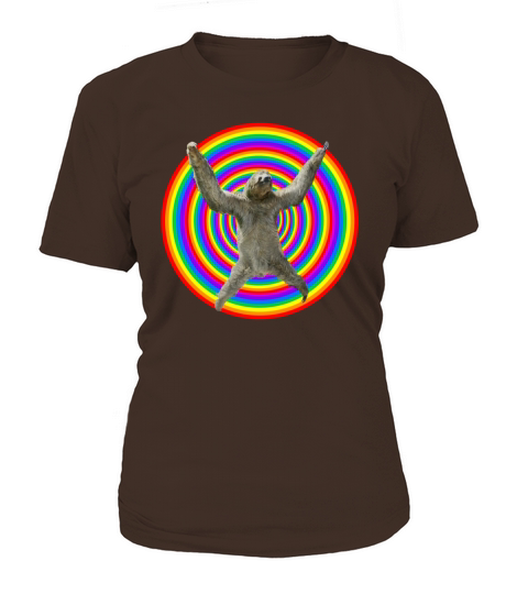 Magic Rainbow Sloth Women's T-Shirt