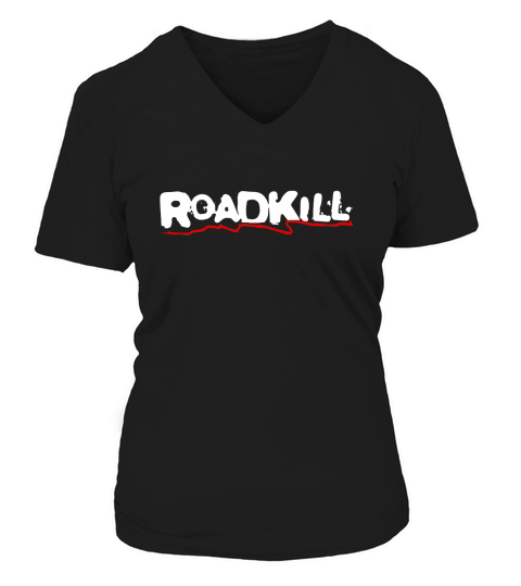 Roadkill Biker Sport V-neck T-Shirt Woman