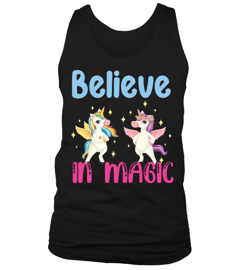 Unicorn Believe in magic Tank Top Unisex