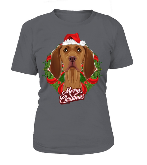Vizsla Lover I Merry Christmas Vizsla Women's T-Shirt