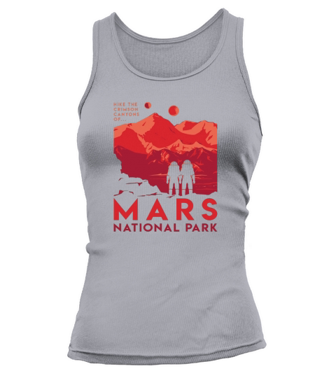 Hike The Crimson Canyons of Mars National Park Tank top Woman