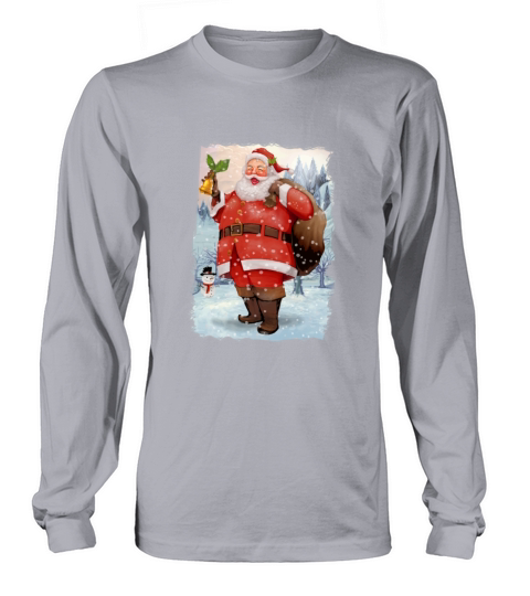 Santa Claus Men's Long Sleeve