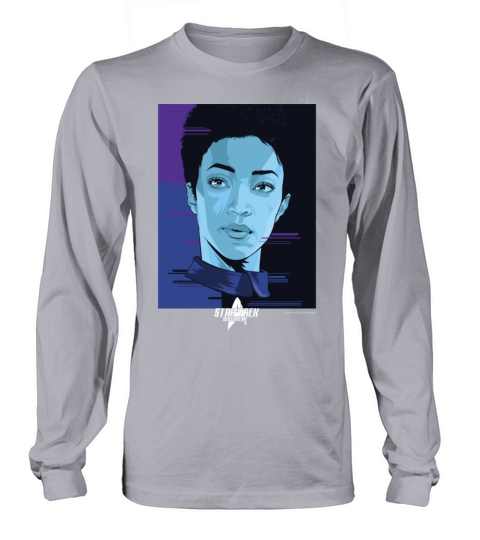 Star Trek Discovery Michael Color Block Graphic T Women's Long Sleeve