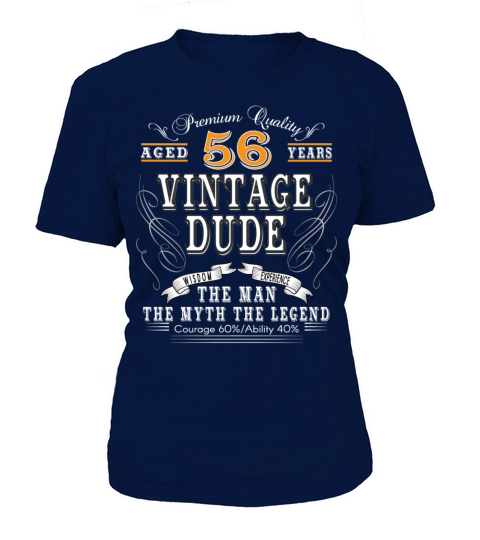 VINTAGE DUDE AGED 56 YEARS Women's T-Shirt