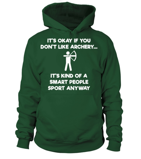 Archery Gift Funny Archery Smart People Women's Hoodie