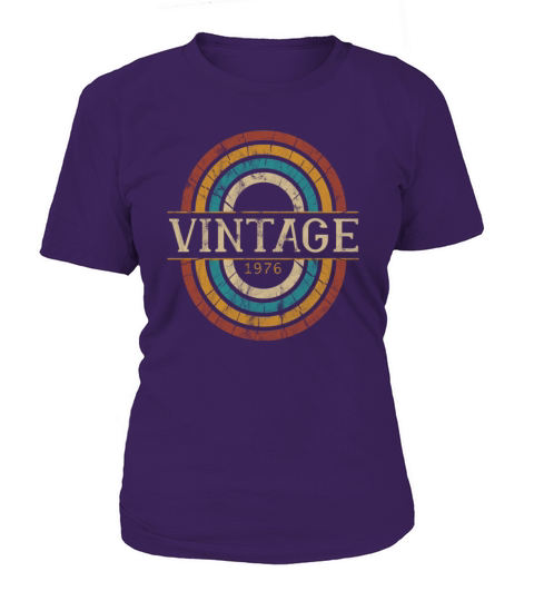 1976 birthday vintage shirt - gift idea retro Women's T-Shirt