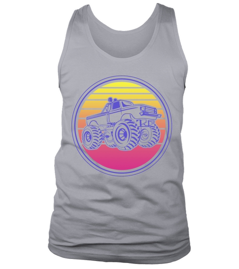 Retro Vintage Monster Truck Men's Tank Top