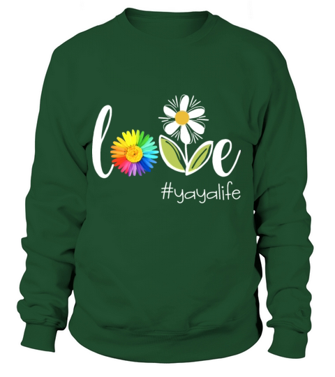 love yoga life flower beautiful health yoga Women's Sweatshirt
