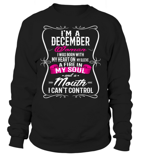 DECEMBER WOMAN Women's Sweatshirt