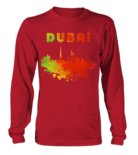 Dubai Arab Skyline Metropole Women's Long Sleeve
