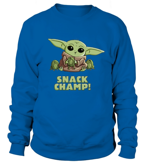 Star Wars The Mandalorian The Child Snack Champ Sweatshirt Unisex