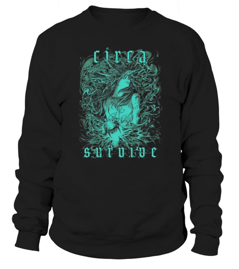 Circa Survive Merch Illustration Longsleeve Sweatshirt Unisex