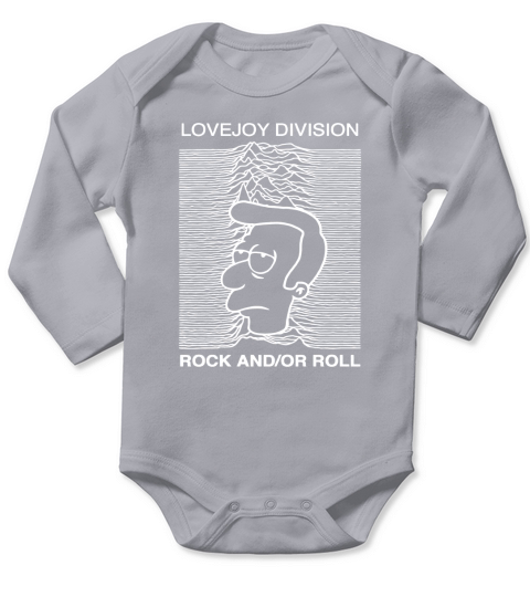 Lovejoy Division T-Shirt Long Sleeve Baby One-Piece